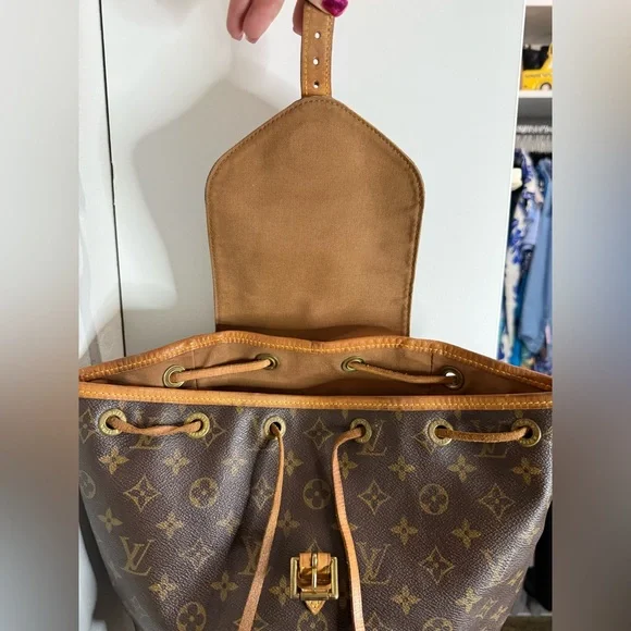Vintage Louis Vuitton Monogram Montsouris MM Backpack - Picture 10 of 12